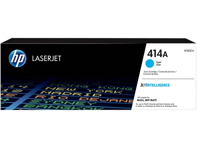 HP HP W2021A (414A) Cyan Toner Cartridge 2100 Pages — product photo