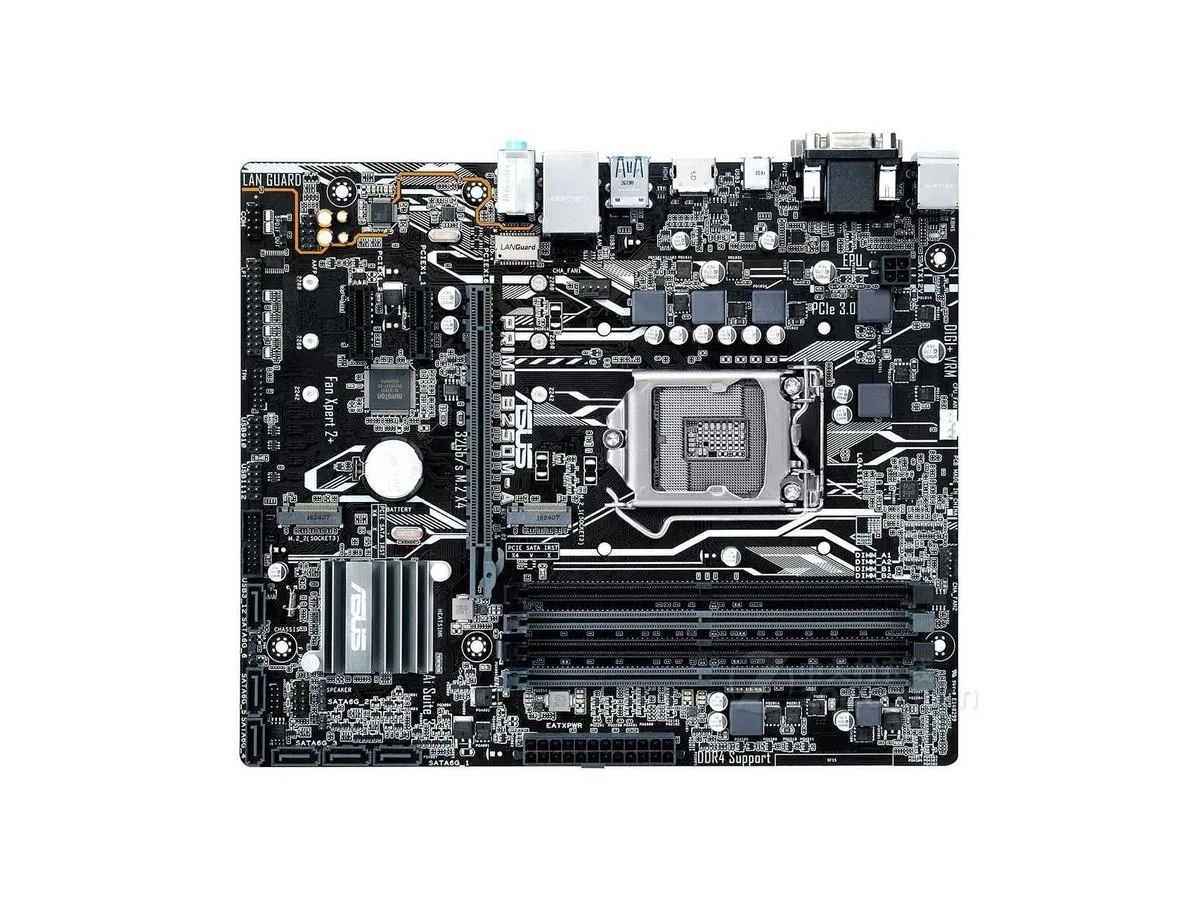 ASUS ASUS PRIME B250M-A LGA 1151 B250 DDR4 64GB Micro ATX Intel motherboard — product photo