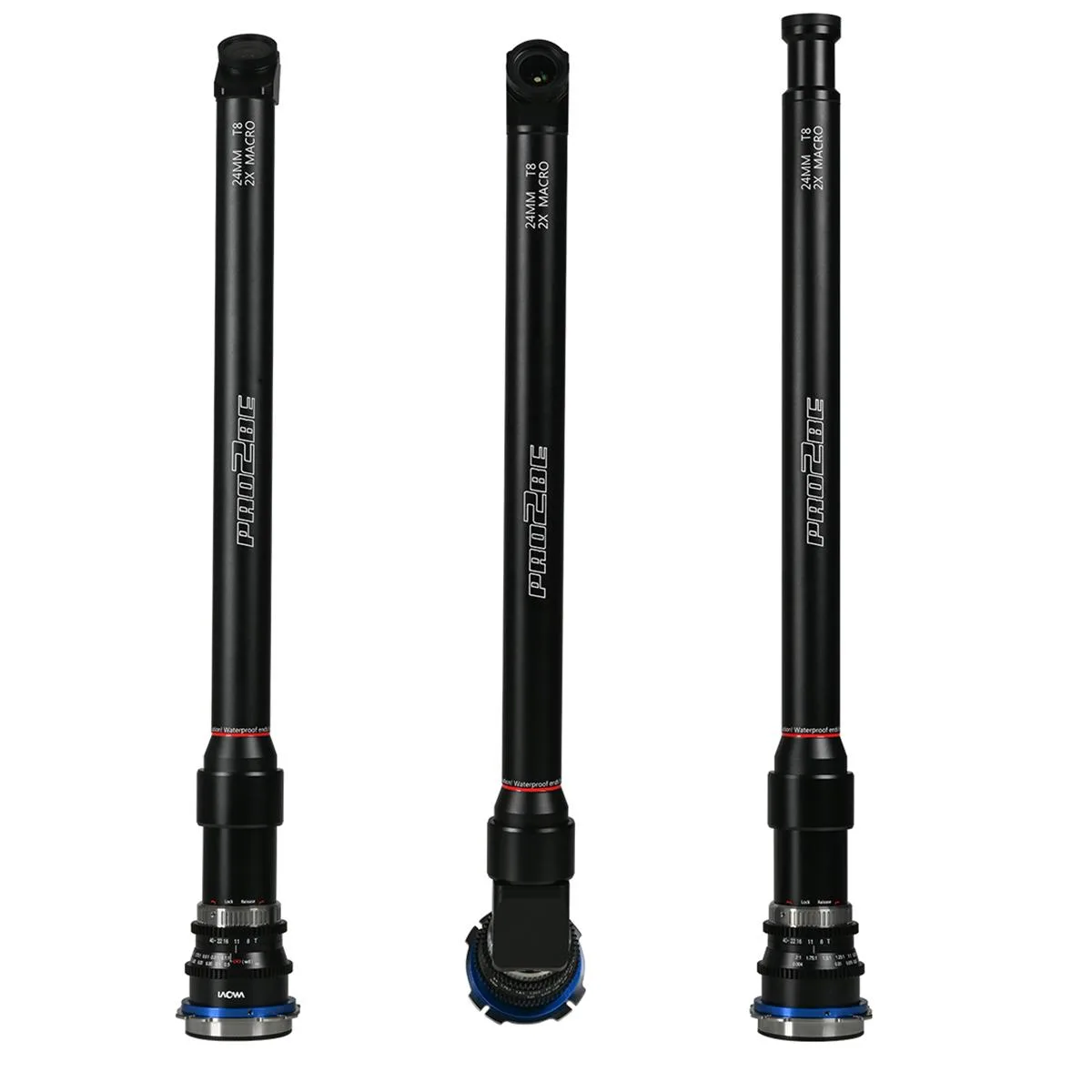Venus Optics Venus Optics Laowa Pro2be 24mm T8 2x Macro Probe 3-Lens Kit PL-Mount — product photo