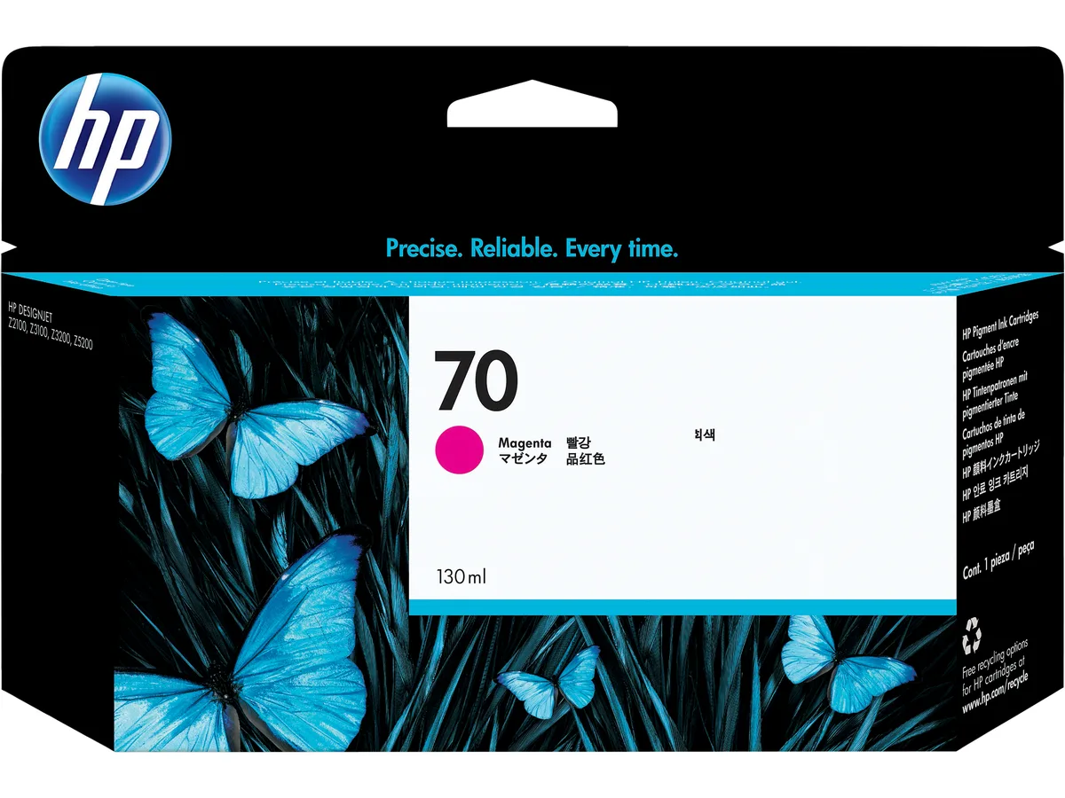 HP HP 70 C9453A Magenta Ink Cartridge 130ml — product photo