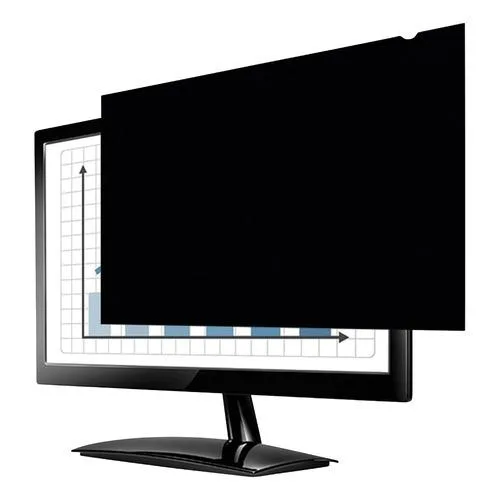 FELLOWES Fellowes Privascreen CRC48070 Privacy Filter 21.5 Inches Blackout Widescreen 4807001 — product photo