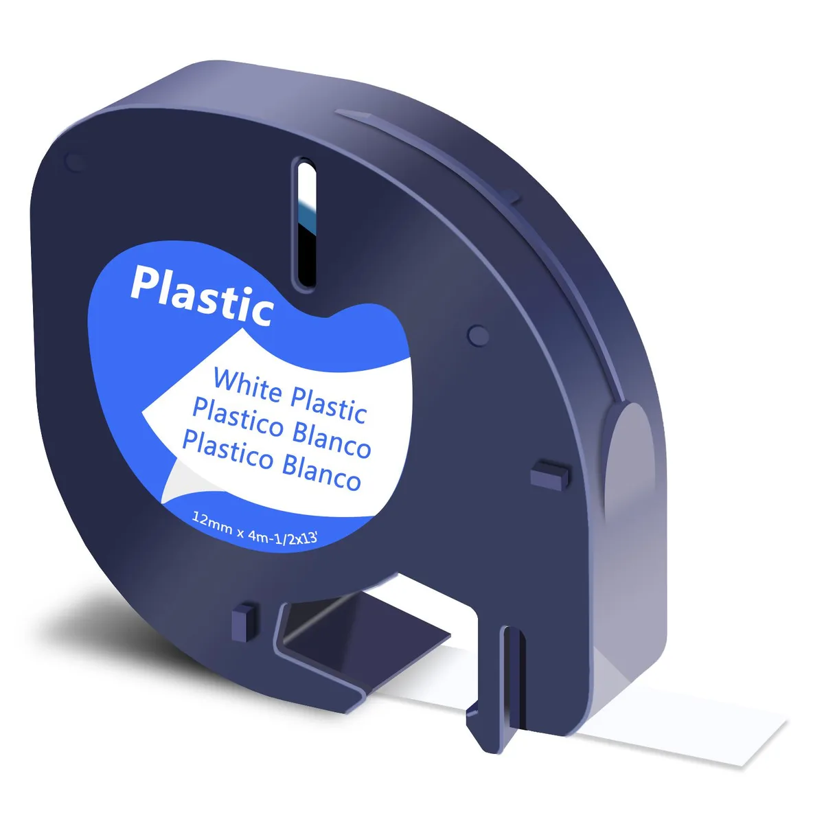 GREENCYCLE GREENCYCLE LT-91331 20 Pack 12mm Black on White Label Tape — product photo
