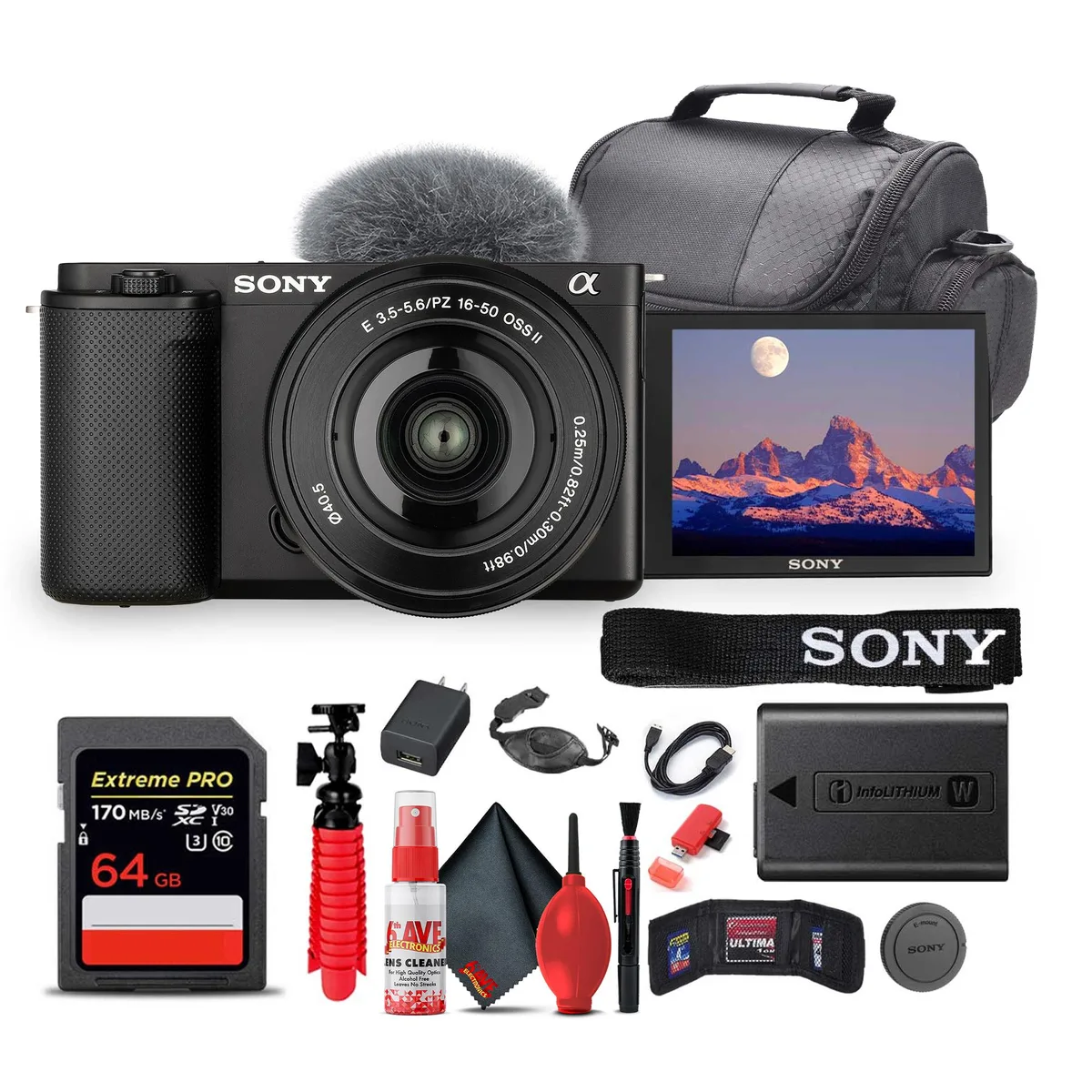 Sony Sony ZV-E10 Mirrorless Camera Kit 16-50mm II 64GB — product photo