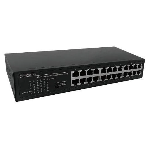 Ultratech, Inc. Ultratech, Inc. 0E-24PGIGUN 24-Port Gigabit Unmanaged Network Switch — product photo