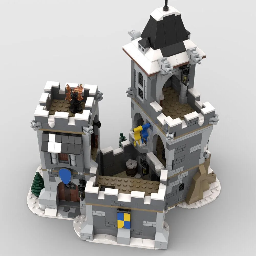 ZITIANYOUBUILD ZITIANYOUBUILD MOC-139872 Small Castle Northern Tower Dragon's Nest 971 Parts — product photo