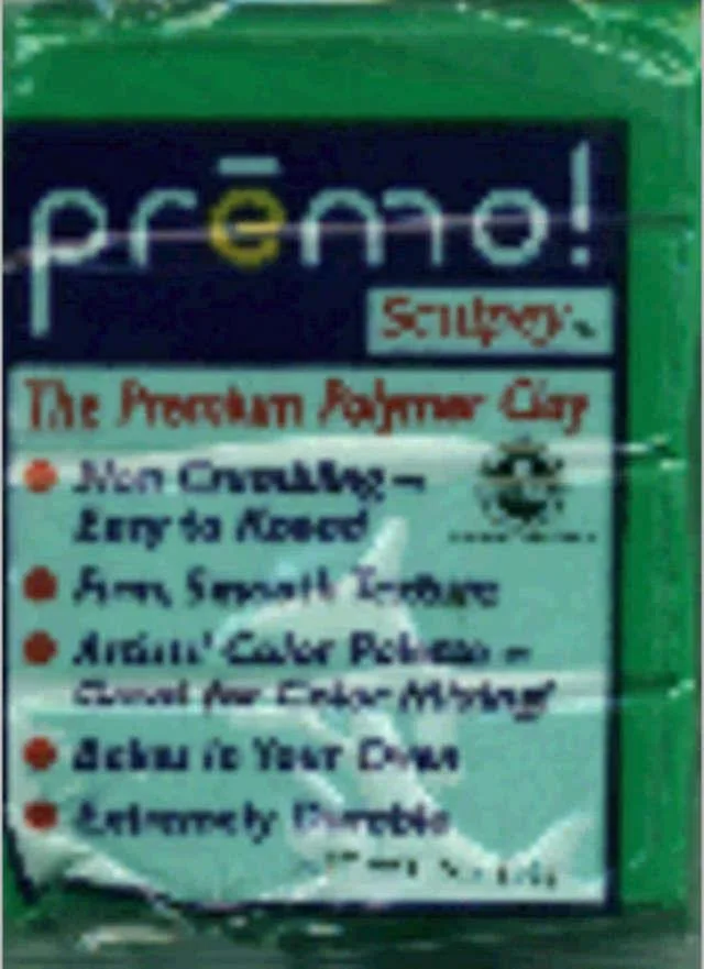 POLYFORM POLYFORM Premo Sculpey Polymer Clay 2 oz Green — product photo