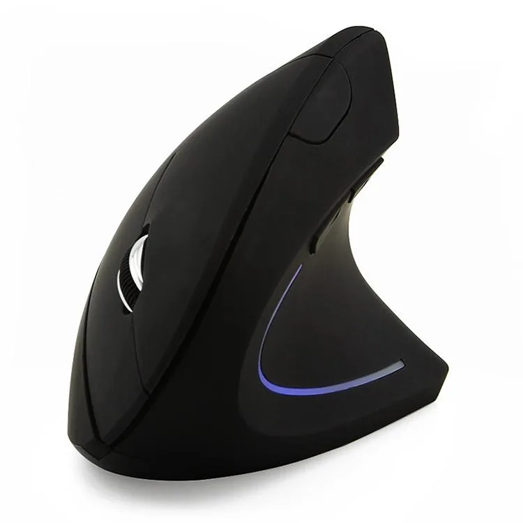 allentian allentian Wireless Vertical Mouse Battery Version Black 2.4GHz 800-1600 DPI — product photo