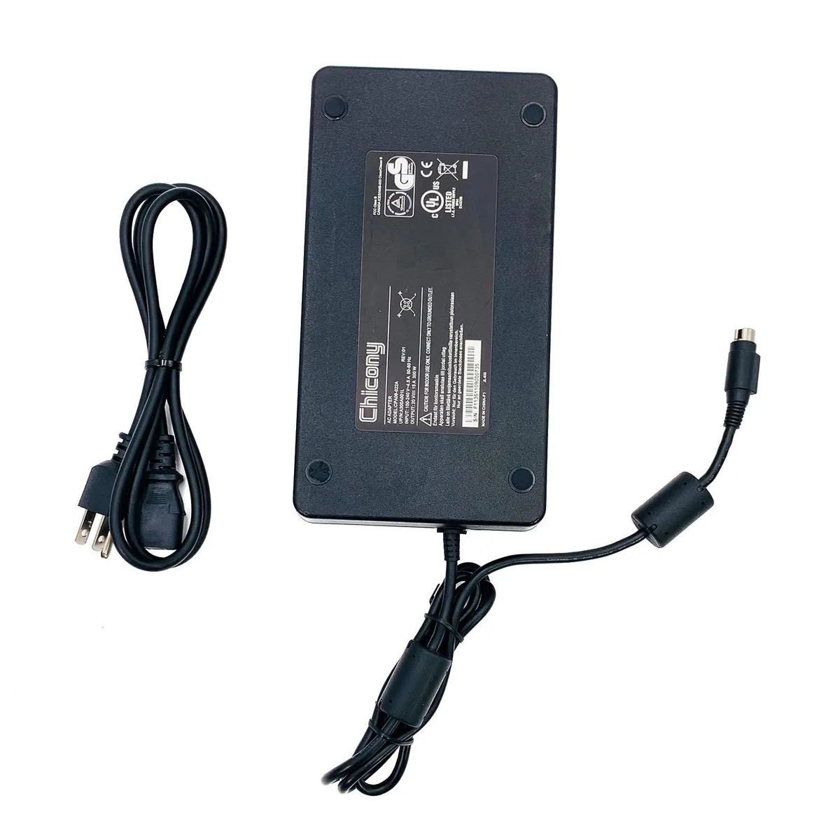 Chicony Chicony CPA09-022A 20V 15A 300W 4-pin power adapter — product photo