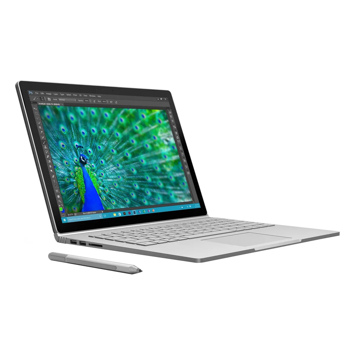 Microsoft Microsoft Surface Book 13.5" i5-6300U 8 GB 256 GB 2-in-1 laptop — product photo