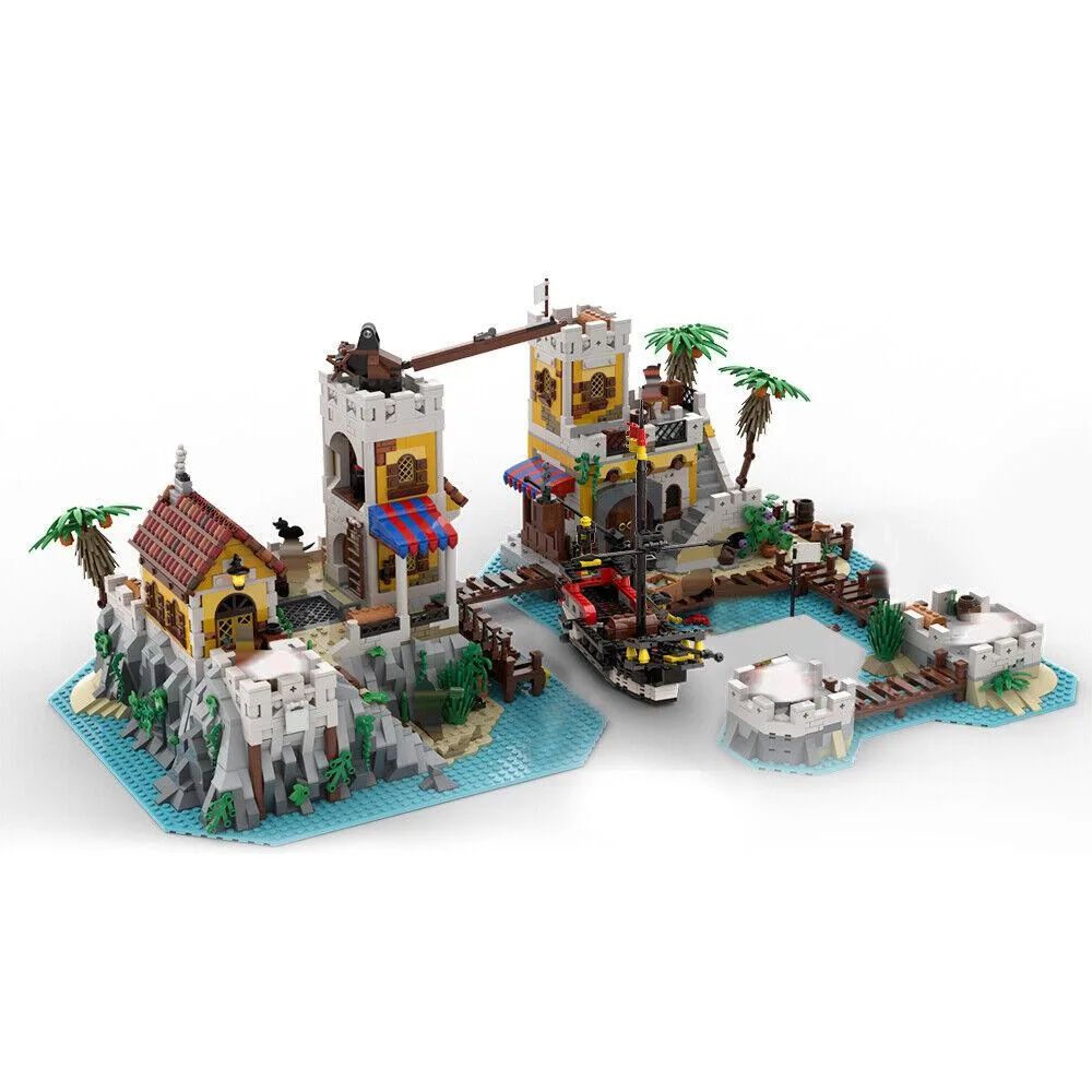ZITIANYOUBUILD ZITIANYOUBUILD Modular Island Expansion Set for 6277-1 — product photo