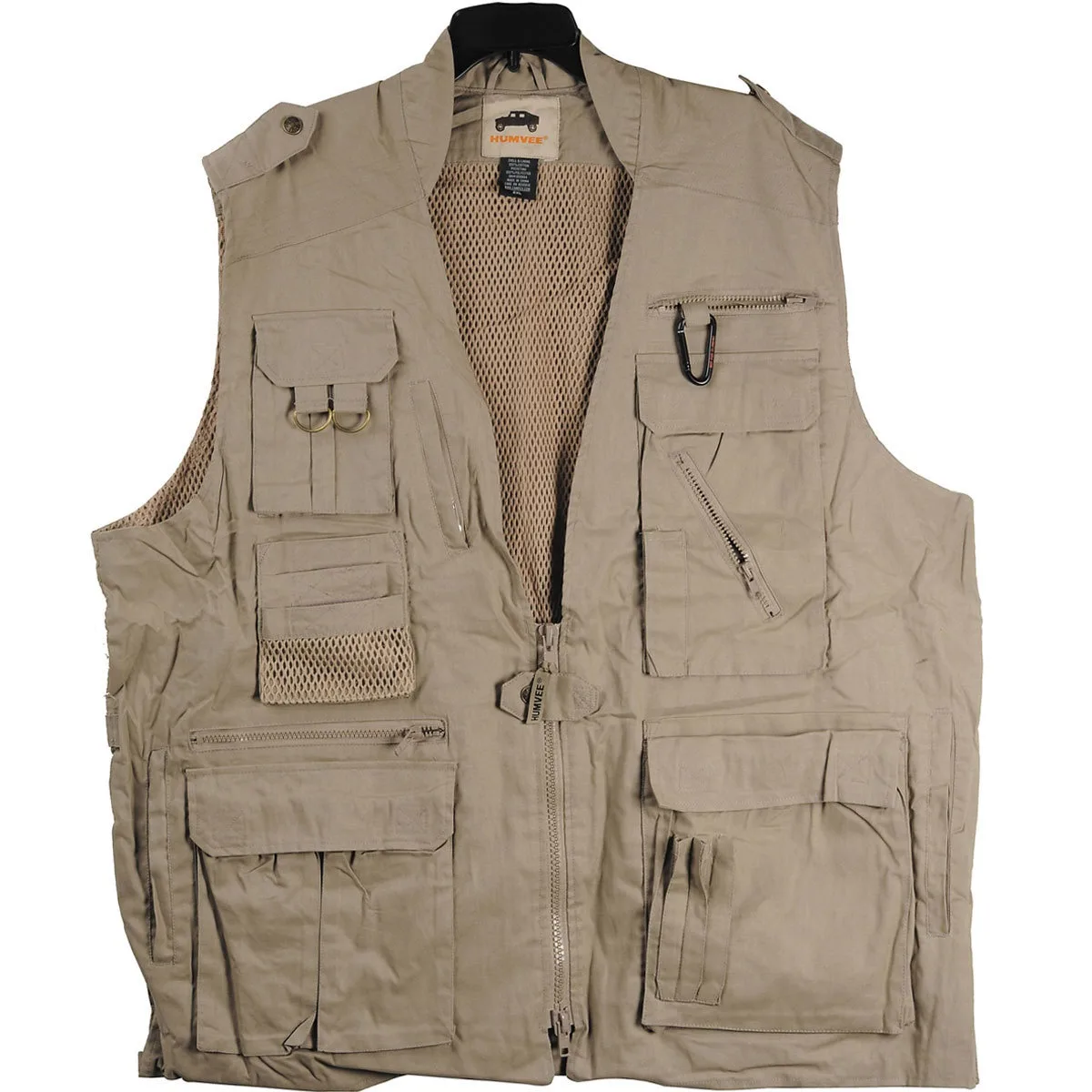 CampCo CampCo Humvee Safari Photo Vest Khaki X-Small — product photo