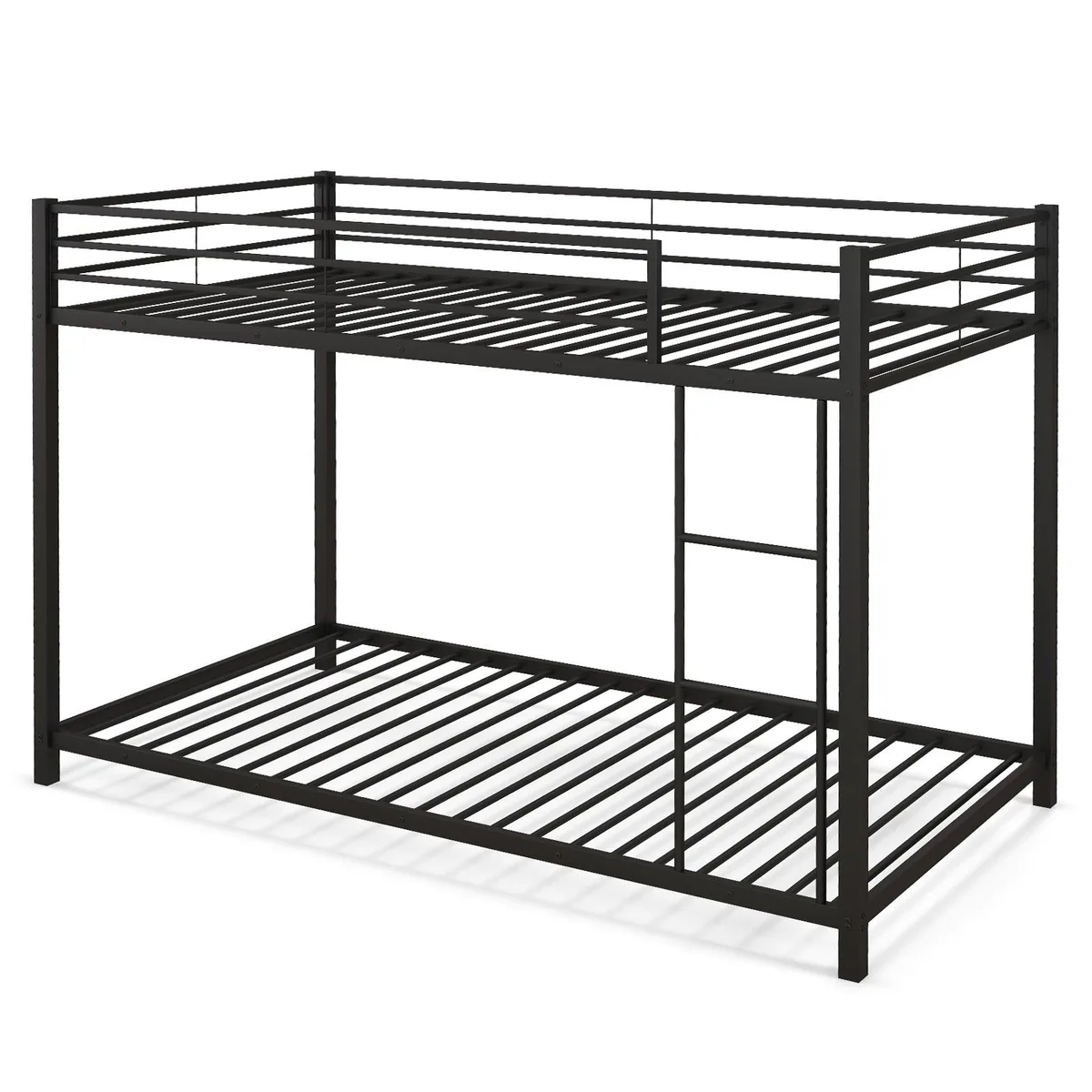 SlickBlue SlickBlue Low Profile Twin Over Twin Metal Bunk Bed 78" x 41.5" x 54 — product photo