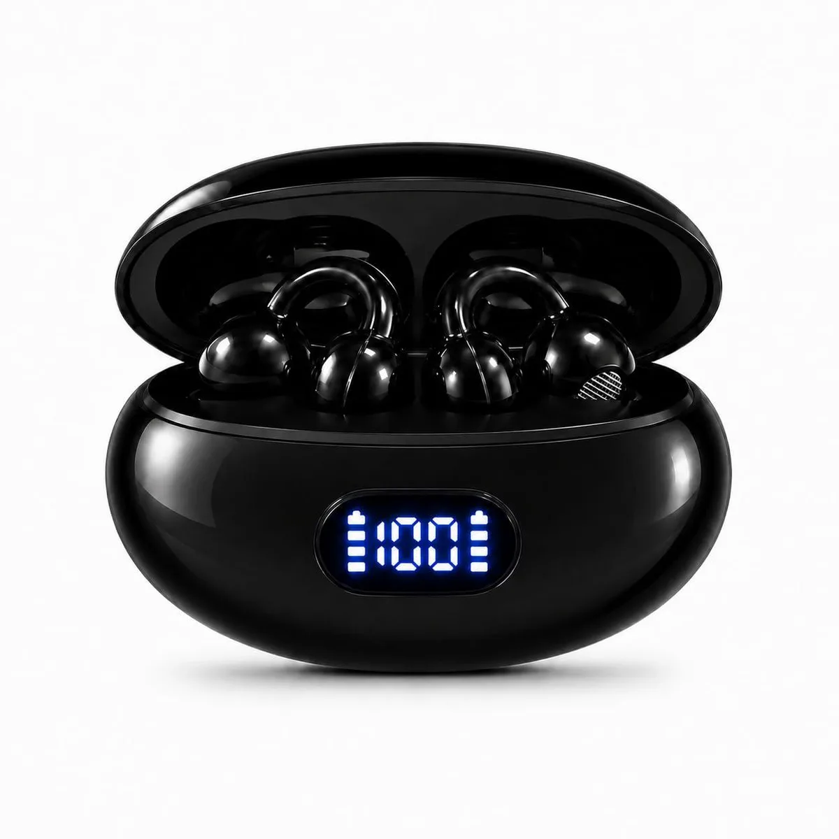 GE H25 Open Ear Headphones Bluetooth 6.0 Black — product photo