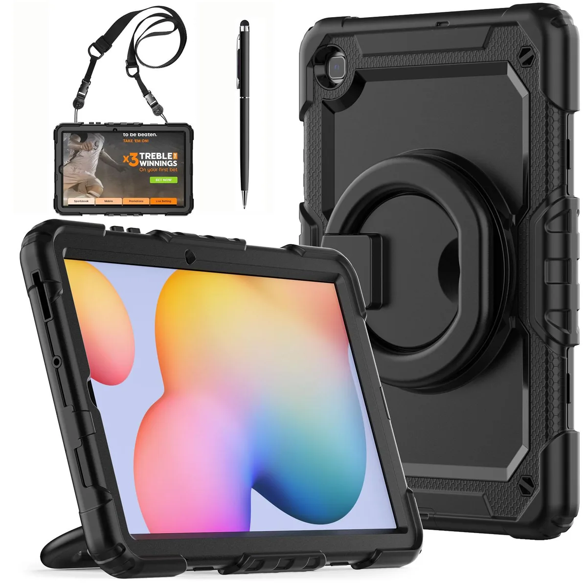 BONAEVER BONAEVER Samsung Galaxy Tab S6 Lite 10.4 Case Black — product photo