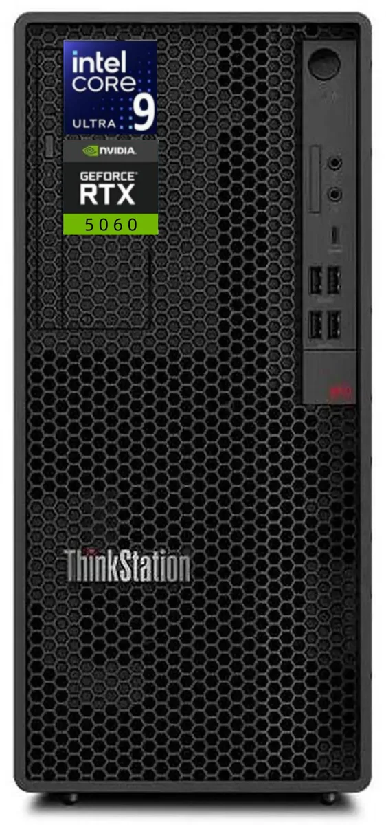 Lenovo Lenovo ThinkStation P2 Gen 2 Tower Intel Core Ultra 9 285 RTX 5060 64GB DDR5 2TB SSD — product photo