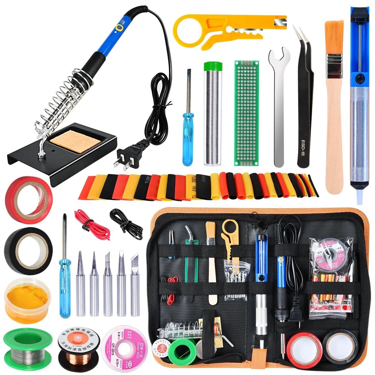  KYZHVO 16-in-1 Soldering Kit 60W 110V 180-480°C — product photo