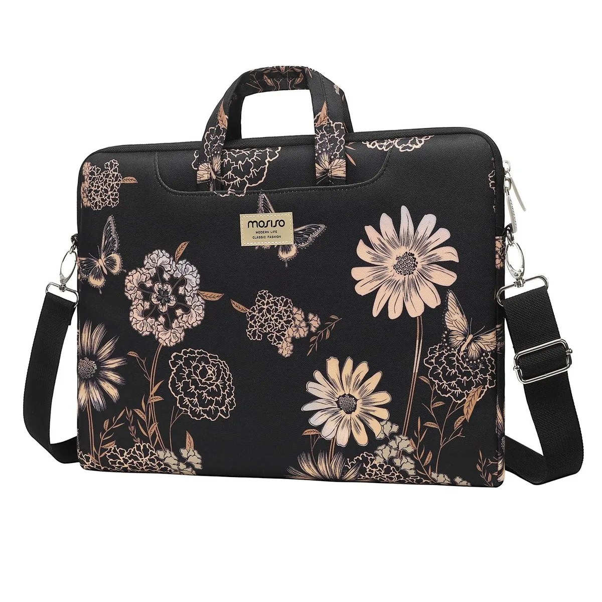 Mosiso Mosiso 15.6" 2 in 1 Accessory Vintage Floral — product photo
