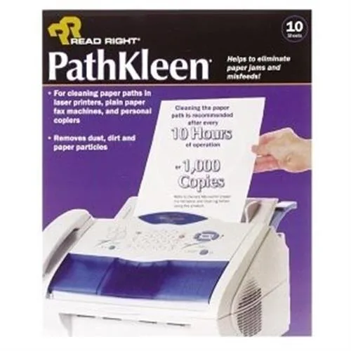 White rectangular cleaning sheets measuring 11 by 8 1/2 inches