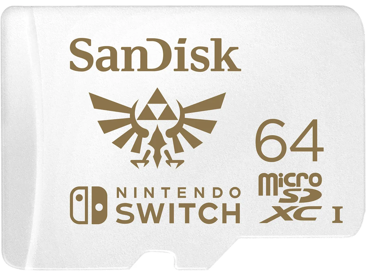 SanDisk SanDisk SDSQXAT-064G-GNCZN 64GB microSDXC UHS-I memory card — product photo
