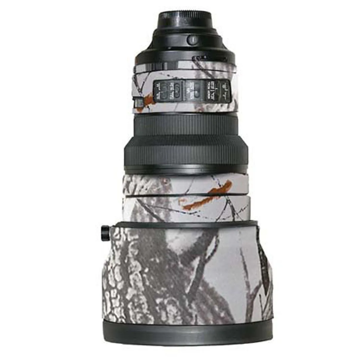LensCoat LensCoat Lens Cover for Nikon 200mm f/2.0 VR Lens Realtree Hardwoods Snow — product photo