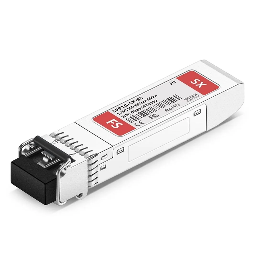 HPE Juniper Networking HPE Juniper Networking EX-SFP-1GE-SX 1000BASE-SX SFP 850nm 550m DOM Duplex LC MMF Transceiver Silver — product photo
