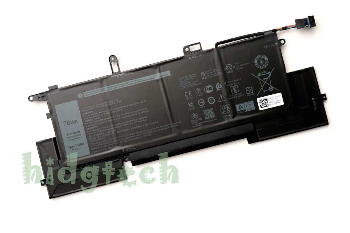 Beisite Beisite 7146W 11.4V 78Wh laptop battery for Latitude 7400 7260 7270 9410 2-in-1 — product photo