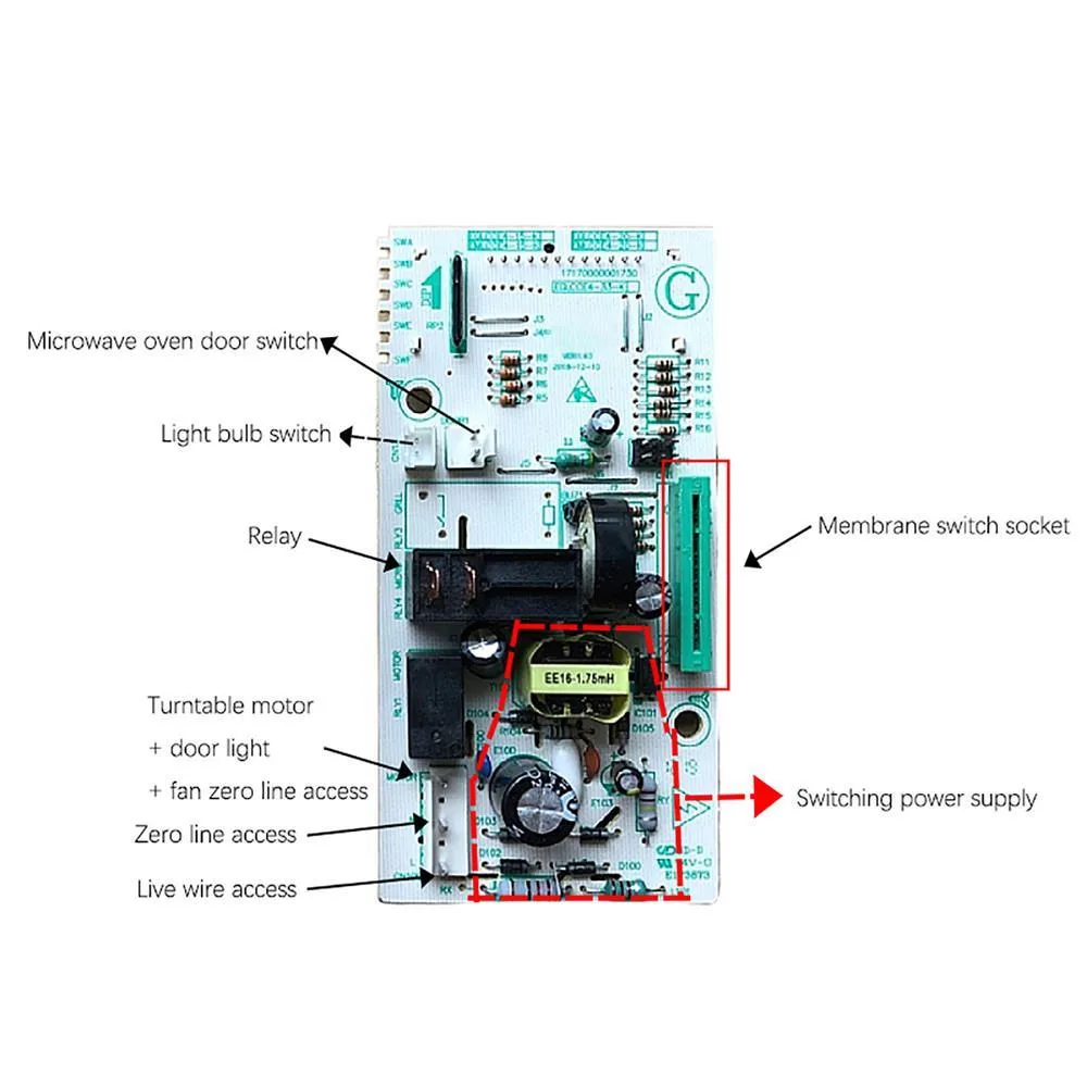 Graviton Graviton Motherboard HCDM1233 for EMLCCE4-15-K and EMLCCE4-20-K — product photo