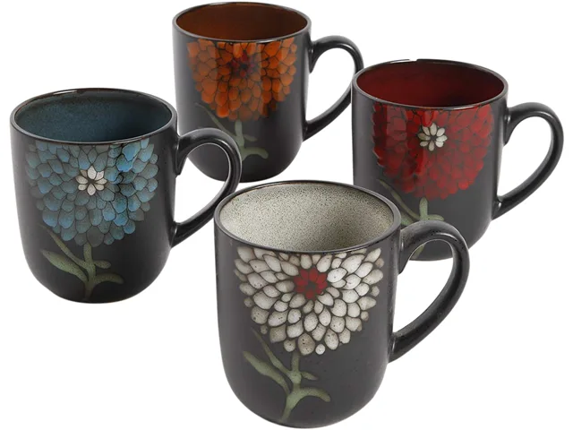 Gibson Overseas Gibson Overseas 92161.01 Gardenia Cafe 4 Piece 16 oz Drinkware — product photo