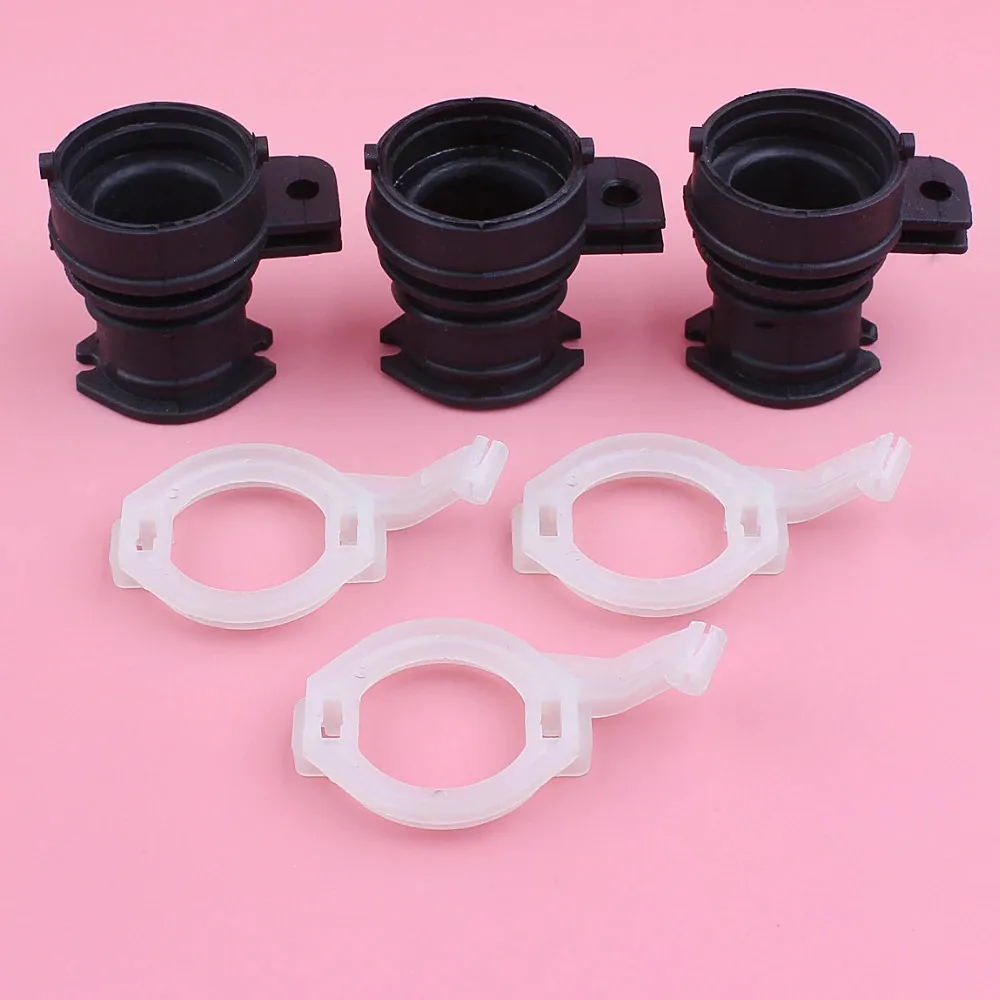 LAHDEK LAHDEK Intake Manifold Support Clip Flange for Husqvarna 362 365 371 372 XP (3 pcs) — product photo