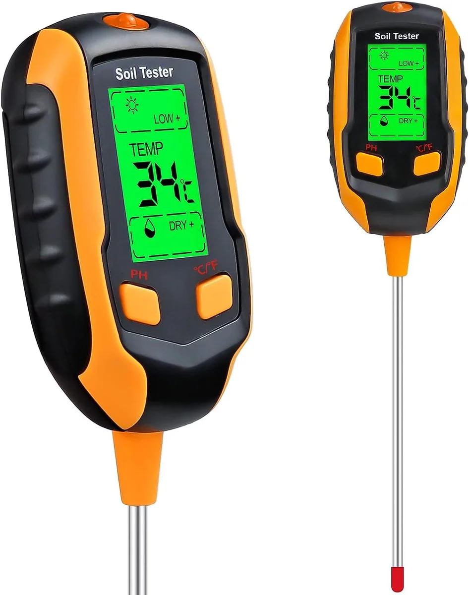 Betrusami Betrusami 4-in-1 Soil Meter Moisture pH Temp Light 2023 — product photo