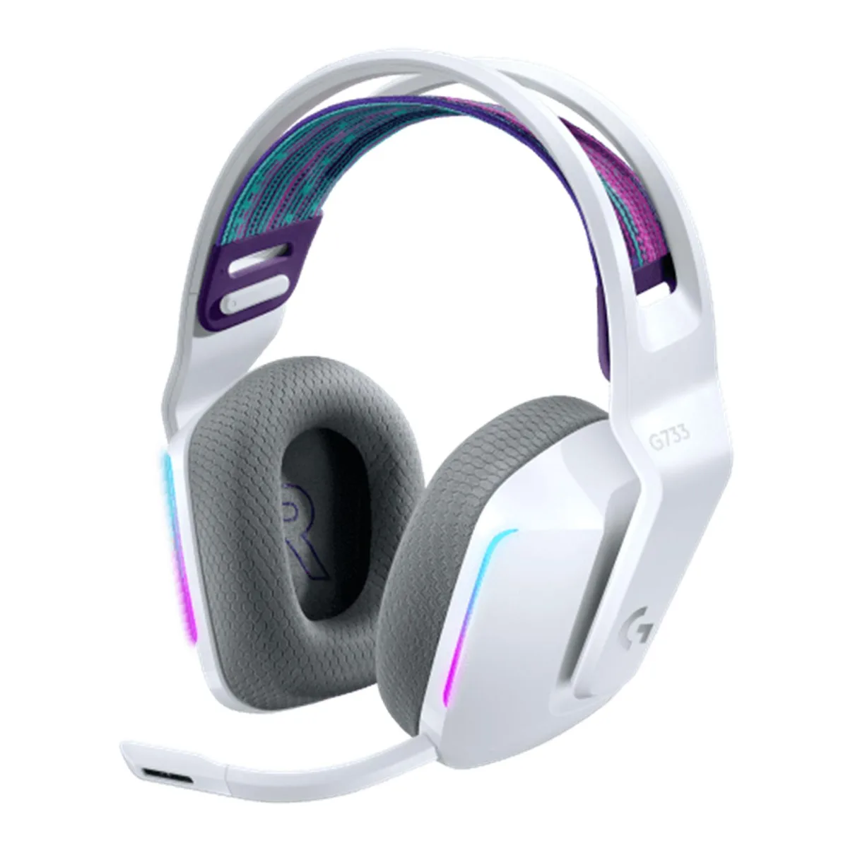 Logitech Logitech G733 Wireless Gaming Headset White — product photo