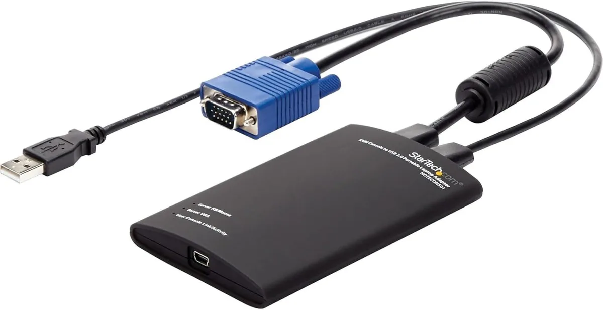 Explus-C Explus-C Crash Cart Adapter 1920 x 1200 USB 2.0 KVM Switch — product photo