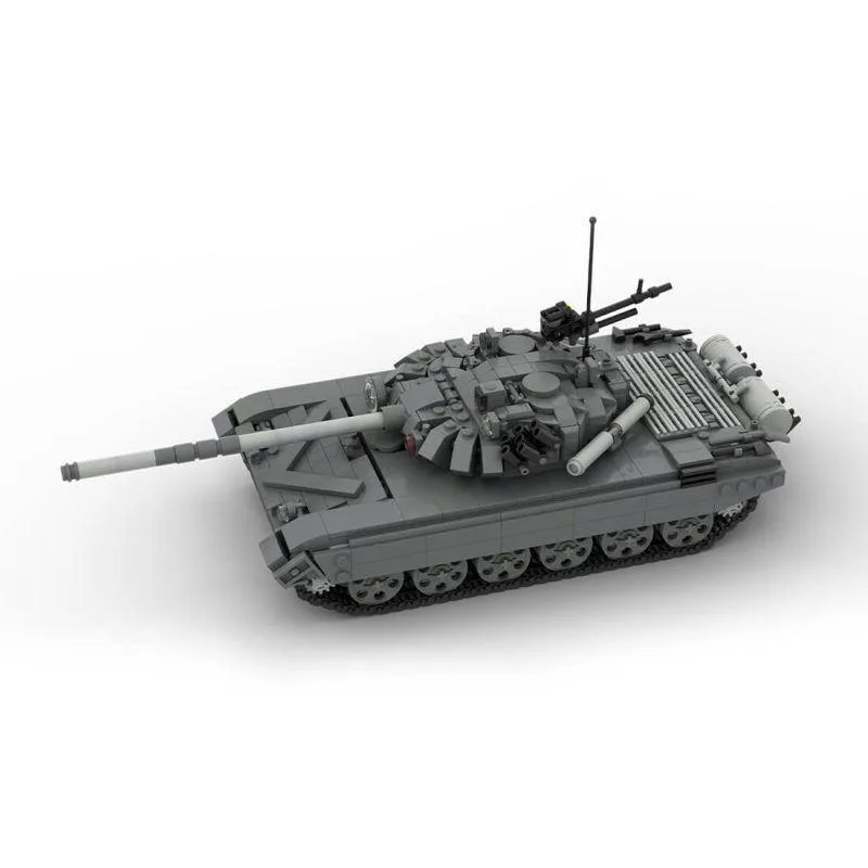 ZITIANYOUBUILD ZITIANYOUBUILD MOC-177244 1/35 Scale T-72 MBT 1341 Parts — product photo
