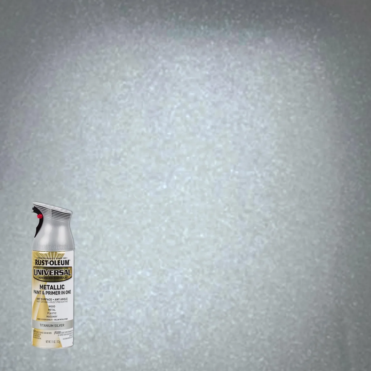 Rust-Oleum Rust-Oleum 245220 Spray Paint Titanium Silver Gloss 11 oz — product photo
