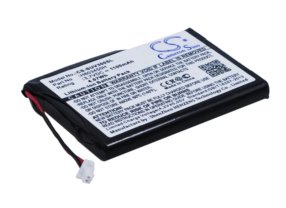 Cameron & Co Cameron & Co DS-CS-SUV300SL GPS battery 3.7V 1100mAh — product photo