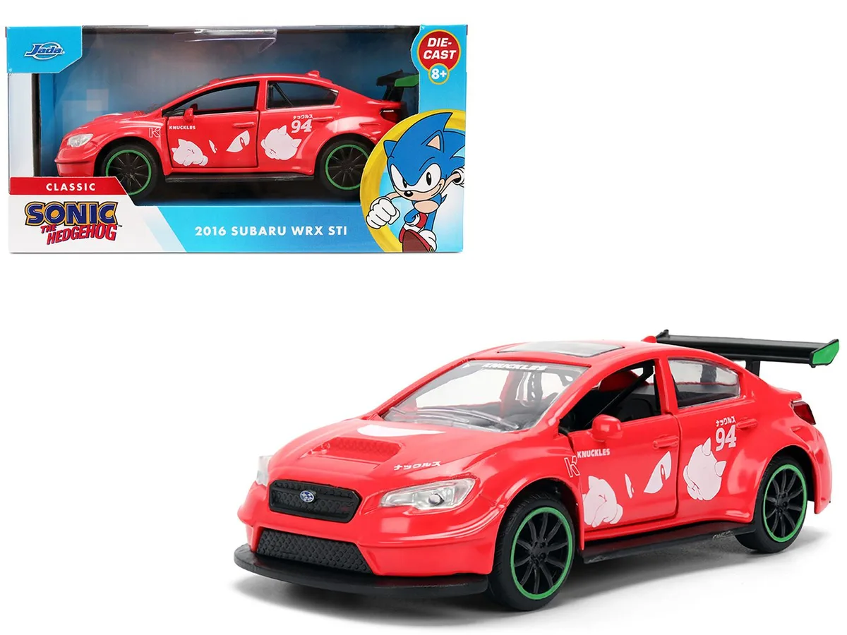 Jada Jada 2016 Subaru WRX STI Knuckles 1/32 Diecast Car — product photo