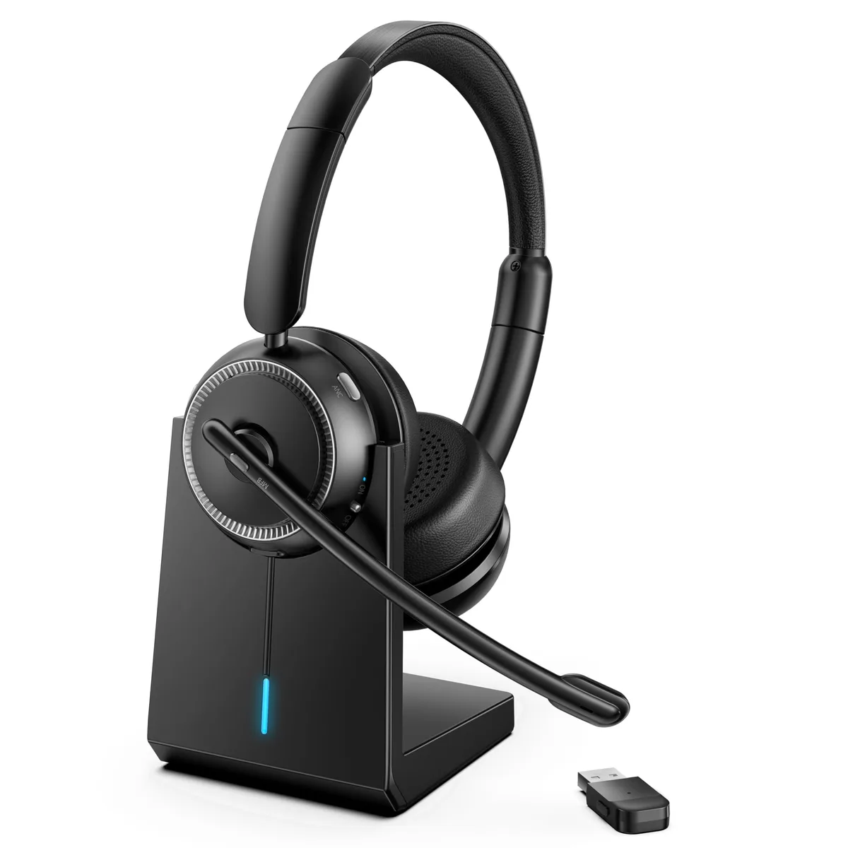 Logitech M112 Headset Black 35h ANC Bluetooth 5.4 — product photo