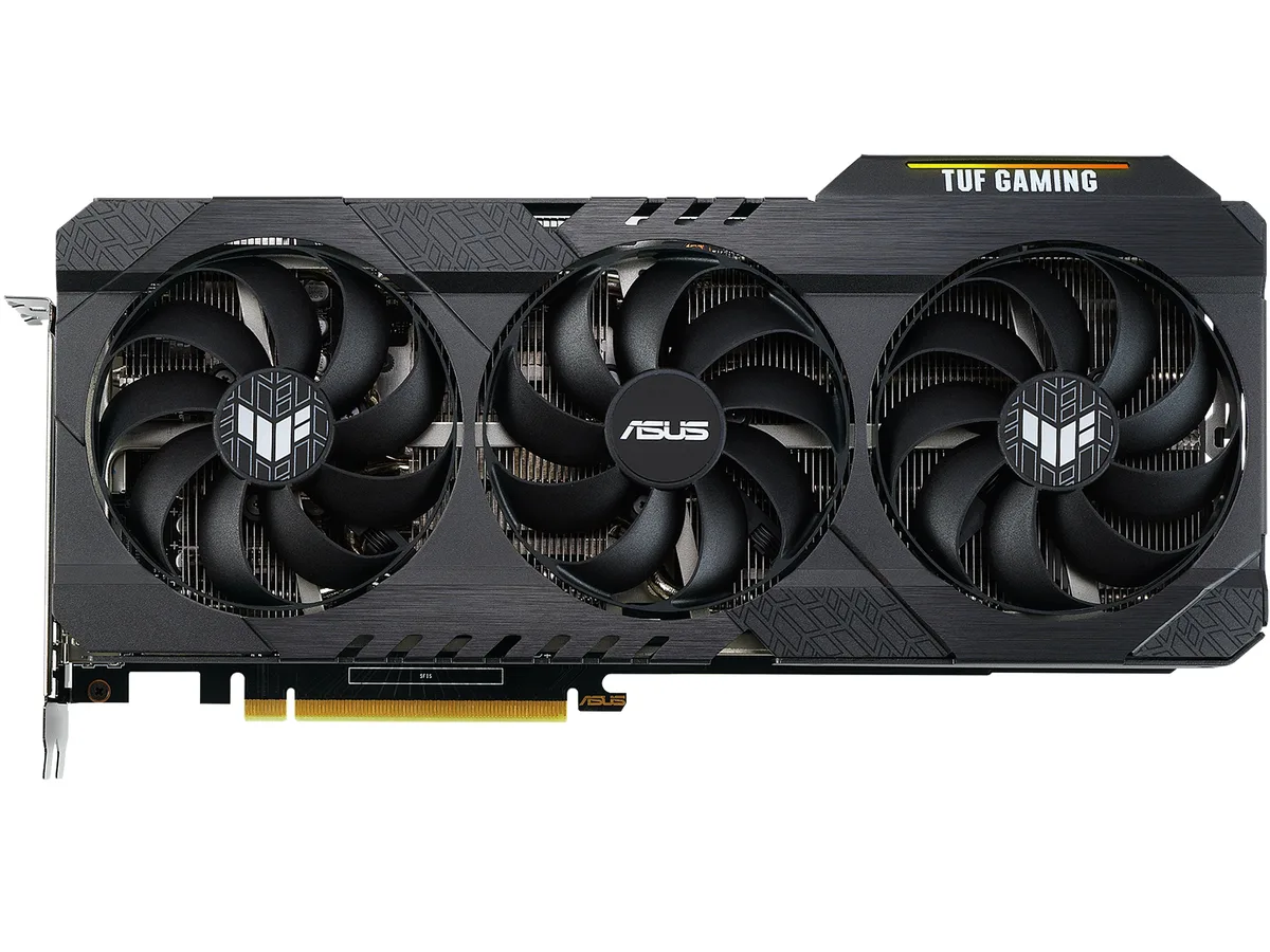 ASUS ASUS TUF-3060TI-O8G-V2-GA GeForce RTX 3060 Ti graphics card — product photo
