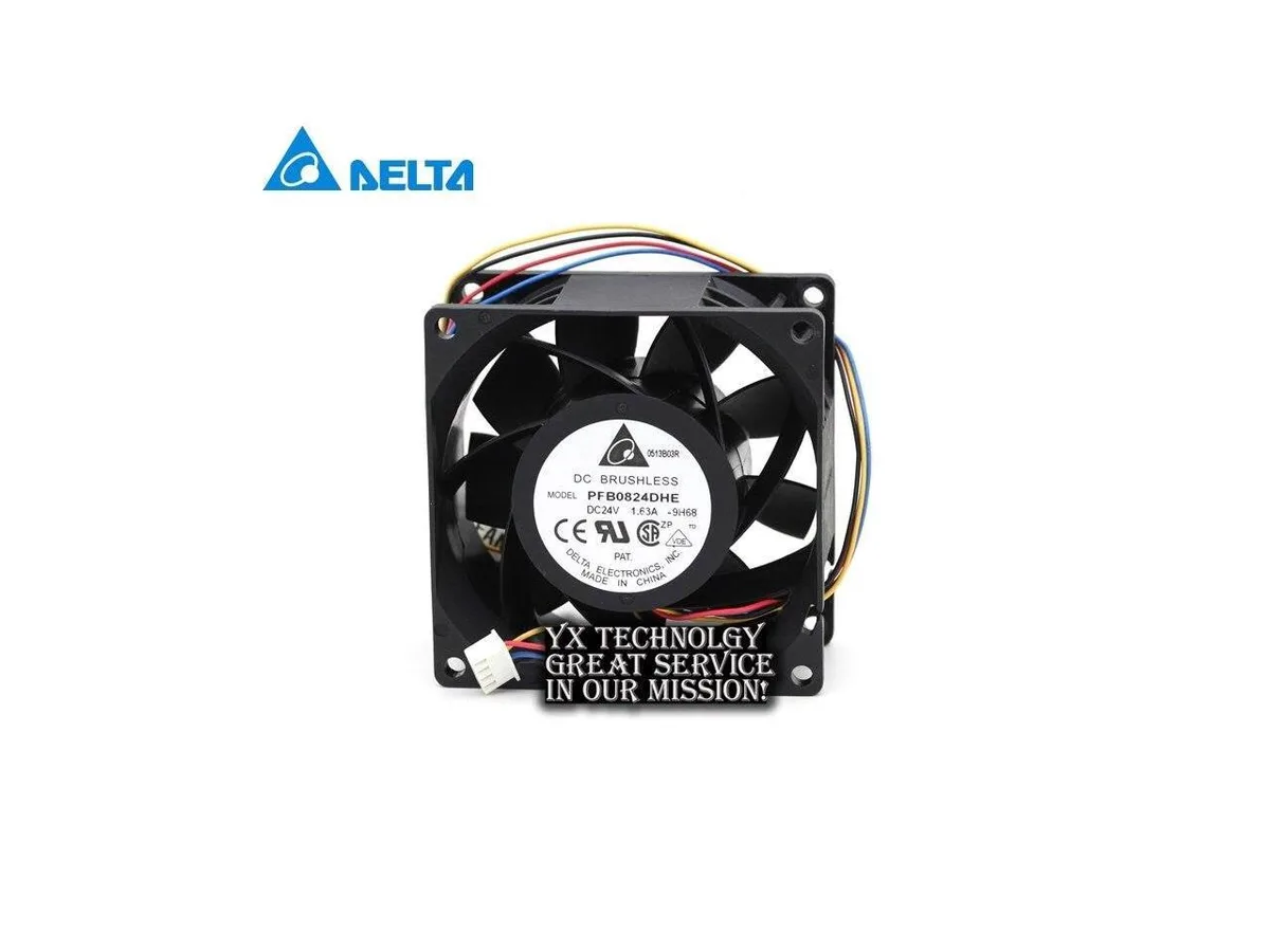 Fans Fans PFB0824DHE 24V 80mm 38mm 1.63A PWM case fan — product photo