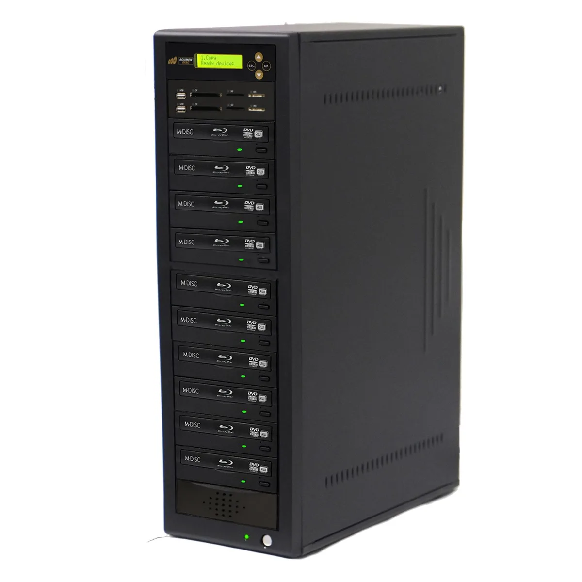 Acumen Disc Acumen Disc CrossOver BD 1-to-9 Blu-ray Duplicator AD09-MMPBD — product photo