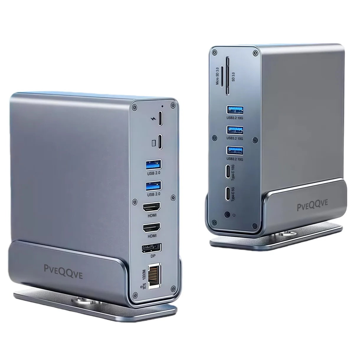 ALSEYE ALSEYE 15 in 1 USB C Dock Triple 4K 60Hz 10Gbps PD100W 2 in 1 accessory — product photo
