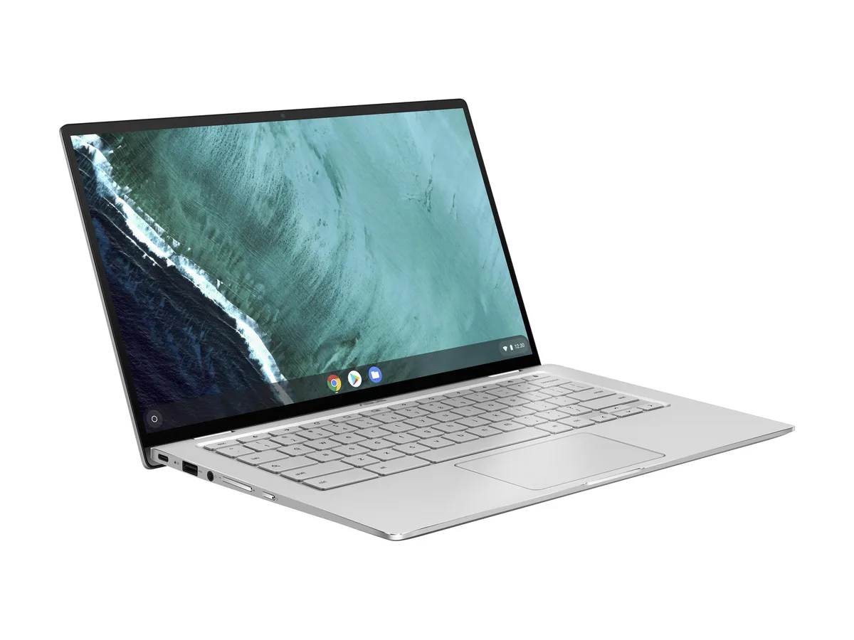 ASUS ASUS Chromebook Flip C434TA-DSM4T 14" FHD Touch 2-in-1 Intel Core m3-8100Y 4 GB 64 GB eMMC Silver — ภาพสินค้า