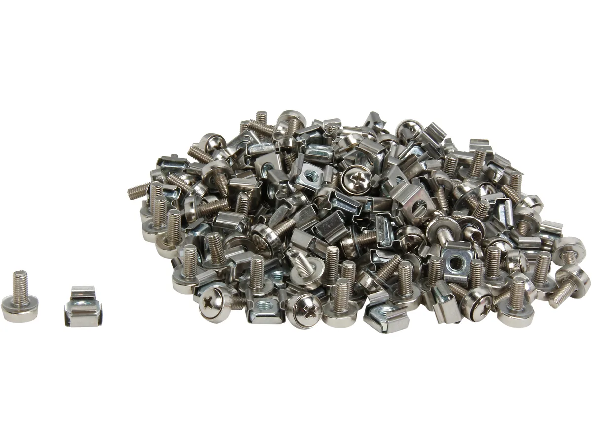 STARTECH STARTECH CABSCREWM52 server accessory 100 M5 screws and cage nuts — product photo