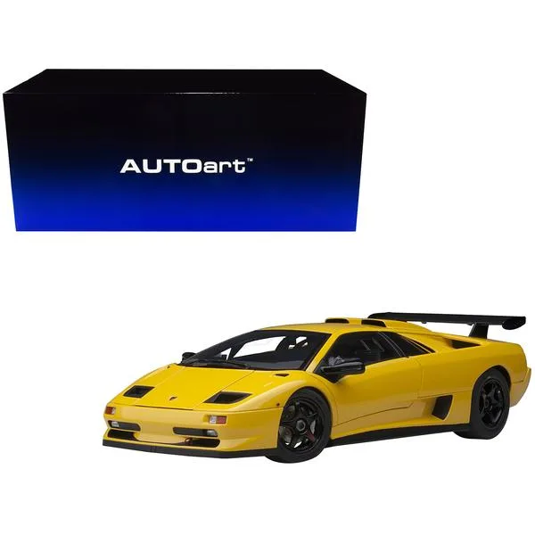 Autoart Autoart Lamborghini Diablo SV-R Superfly Yellow 1/18 vehicle — product photo