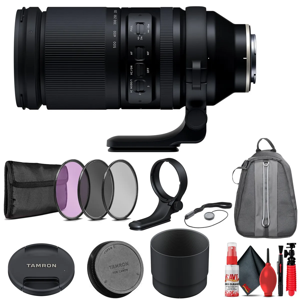 Tamron Tamron 150-500mm f/5-6.7 Di III VXD Sony E Kit — product photo