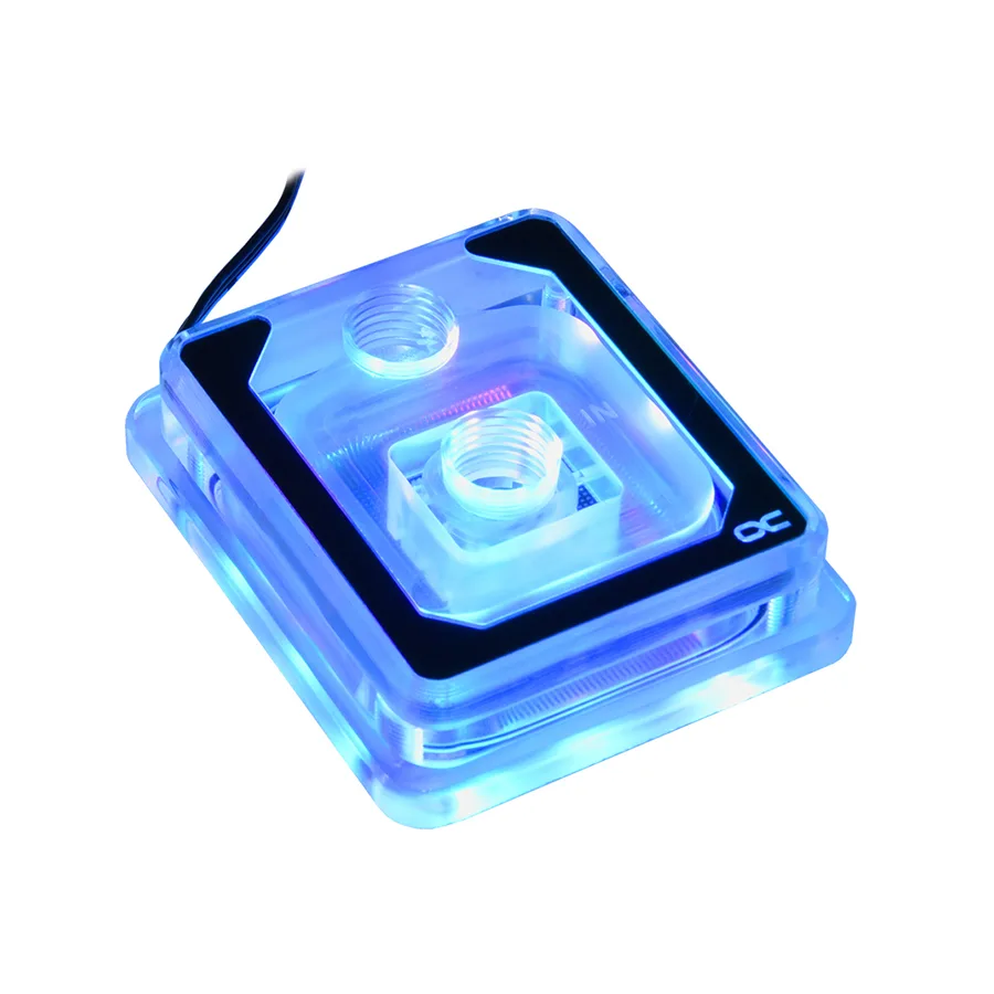 Alphacool Alphacool 12955 Aurora XP3 Light CPU liquid cooler, Plexi — product photo
