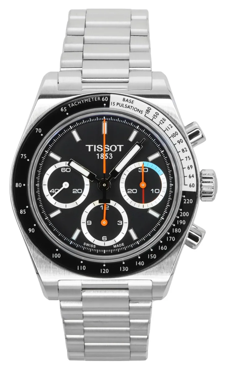Tissot Tissot PR516 Chronograph Black Dial Automatic 41mm 100m Watch T149.459.21.051.00 — product photo