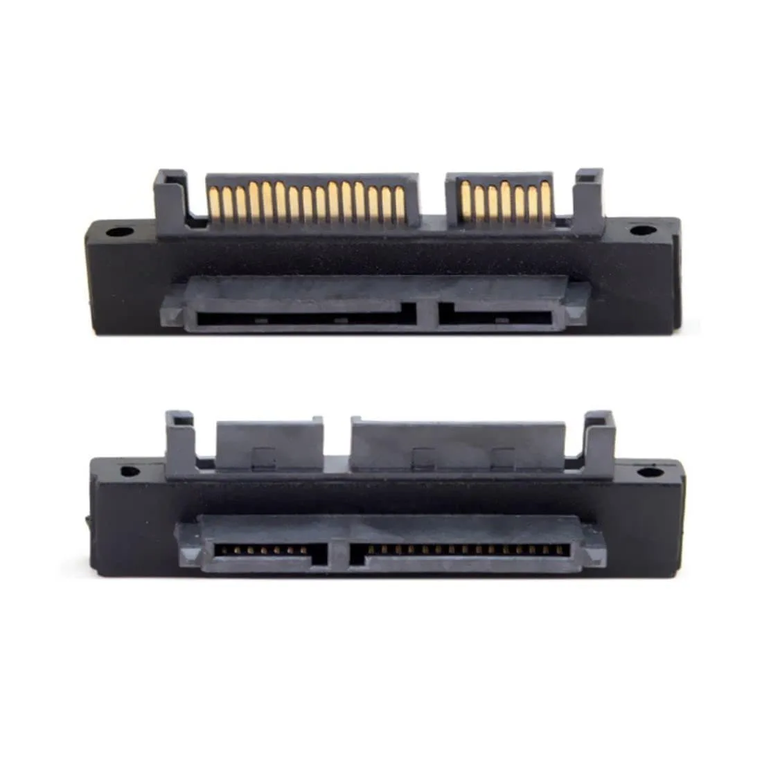 LORDWORLD LORDWORLD SATA Male to Female 90° Angled Adapter 2-Pack — product photo