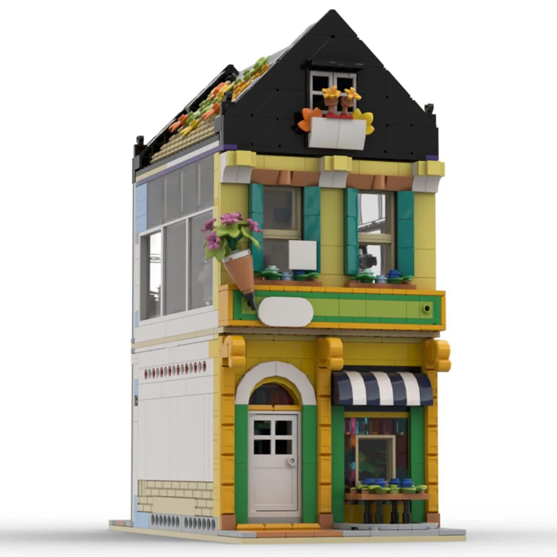 ZITIANYOUBUILD ZITIANYOUBUILD MOC-136497 Furniture Store Street Scene 1639PCS Educational Building Set — product photo