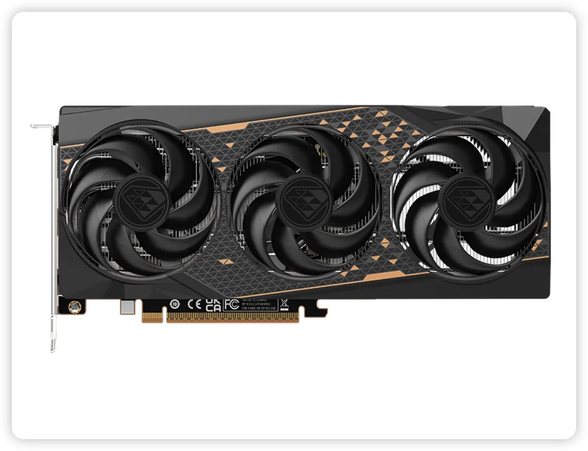 Sapphire Tech Sapphire Tech BLACK DIAMOND Radeon RX 9060 XT 16GB graphics card — product photo